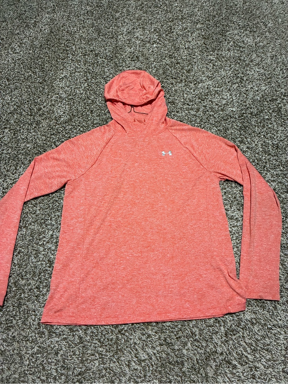 Under Armour Coral Hooded Women's Rash Guard Top